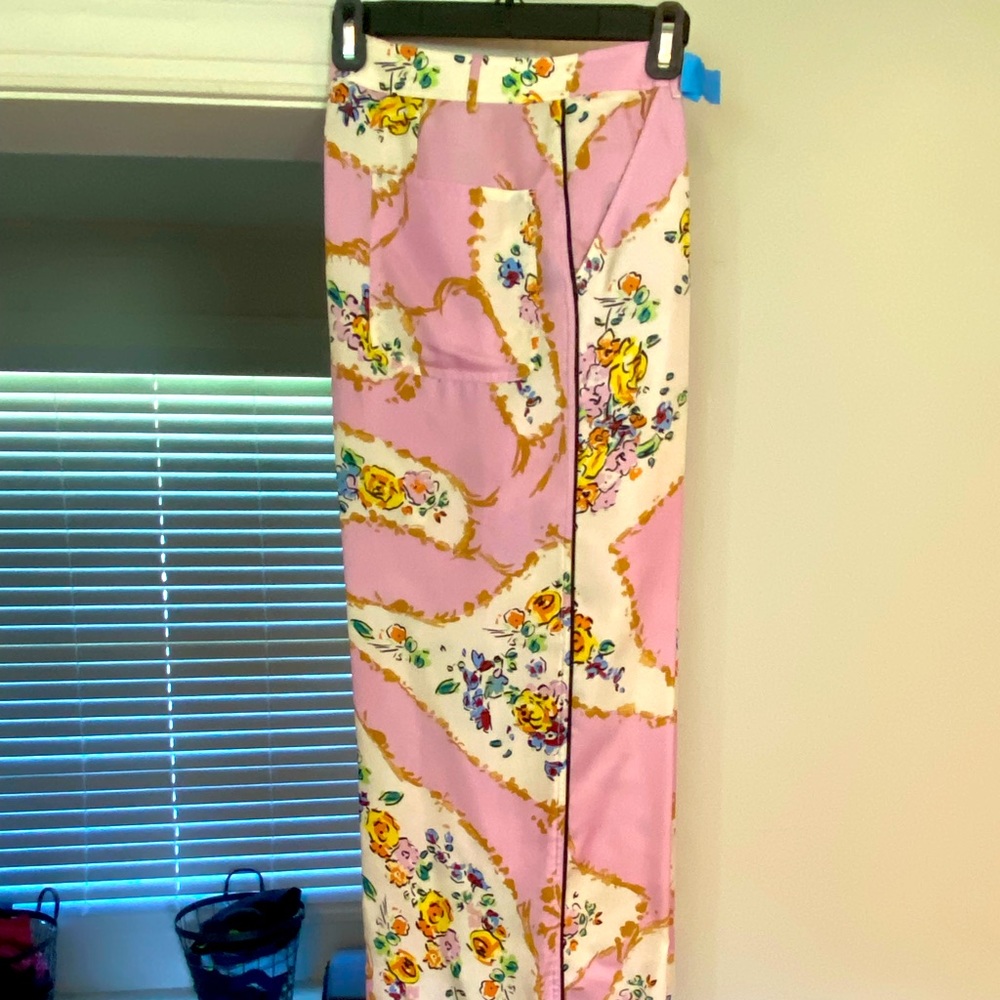 Tory Burch size 4 EUC tailored silk pants